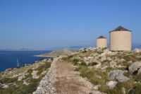 Dodecanese - Chalki - Windmills