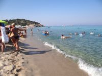 Armenistis beach on the second leg is one of the best beaches of Chalkidiki