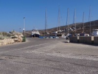 The port of Folegandros in Karavostasis