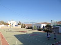 Cyclades - Folegandros - Chora - High School - Basketball Field
