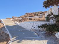 Cyclades - Folegandros - Chora - Start of the path to Panagia