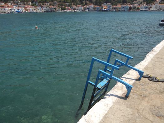 Dodekanese - Kastellorizo Port Stairs