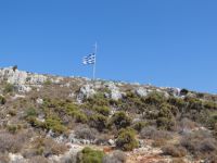 Dodekanese - Kastellorizo - Plateau to Saint George _ Greek Flag