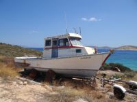Lesser Cyclades - Iraklia  - Ship Yard