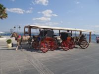 Argosaronikos - Spetses - Horse Coaches Terminal at Possidonio