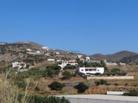 View of the settlement Vissa in the inland of Syros