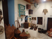 Old articles taken from a local mansion in the Exhibition of Traditional Occupations in Ano Syros