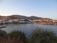 The seaside village Megas Gialos in southern Syros